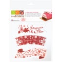 ScrapCooking Merry Xmas Wafer Decorations BBD Discount