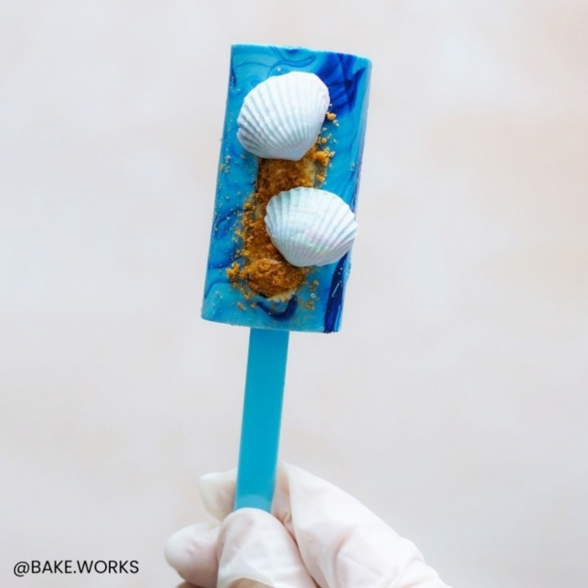 Simply Making Cakesicle Sticks pk/10 - Pastel Blue Mini