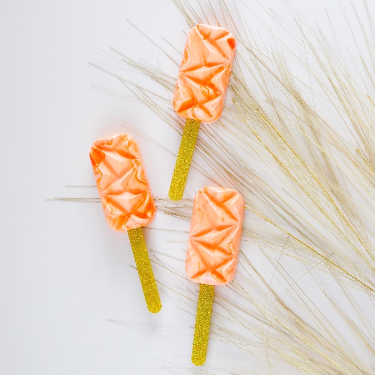 Simply Making Cakesicle Sticks pk/10 - Gold Glitter Standard