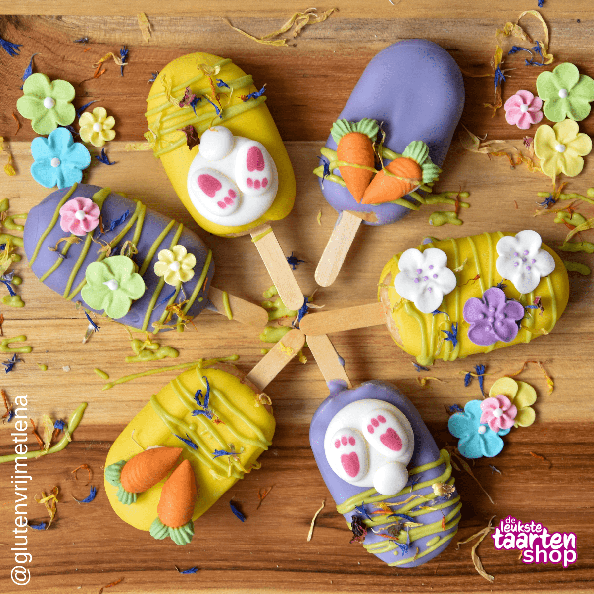 Easter cakesicles
