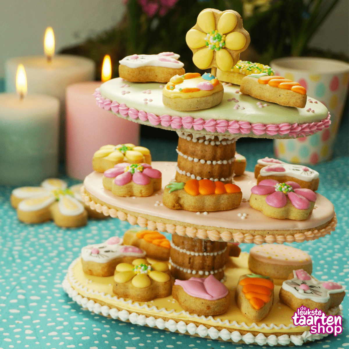 Easter Etagere Cookies