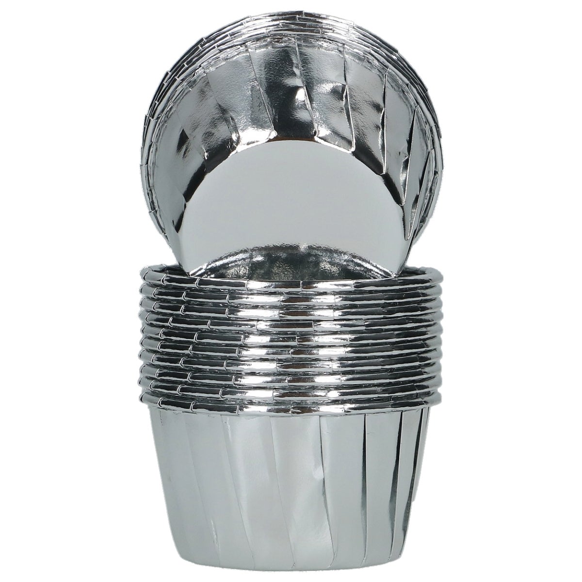 Wilton Muffin Cups Silver pk/50