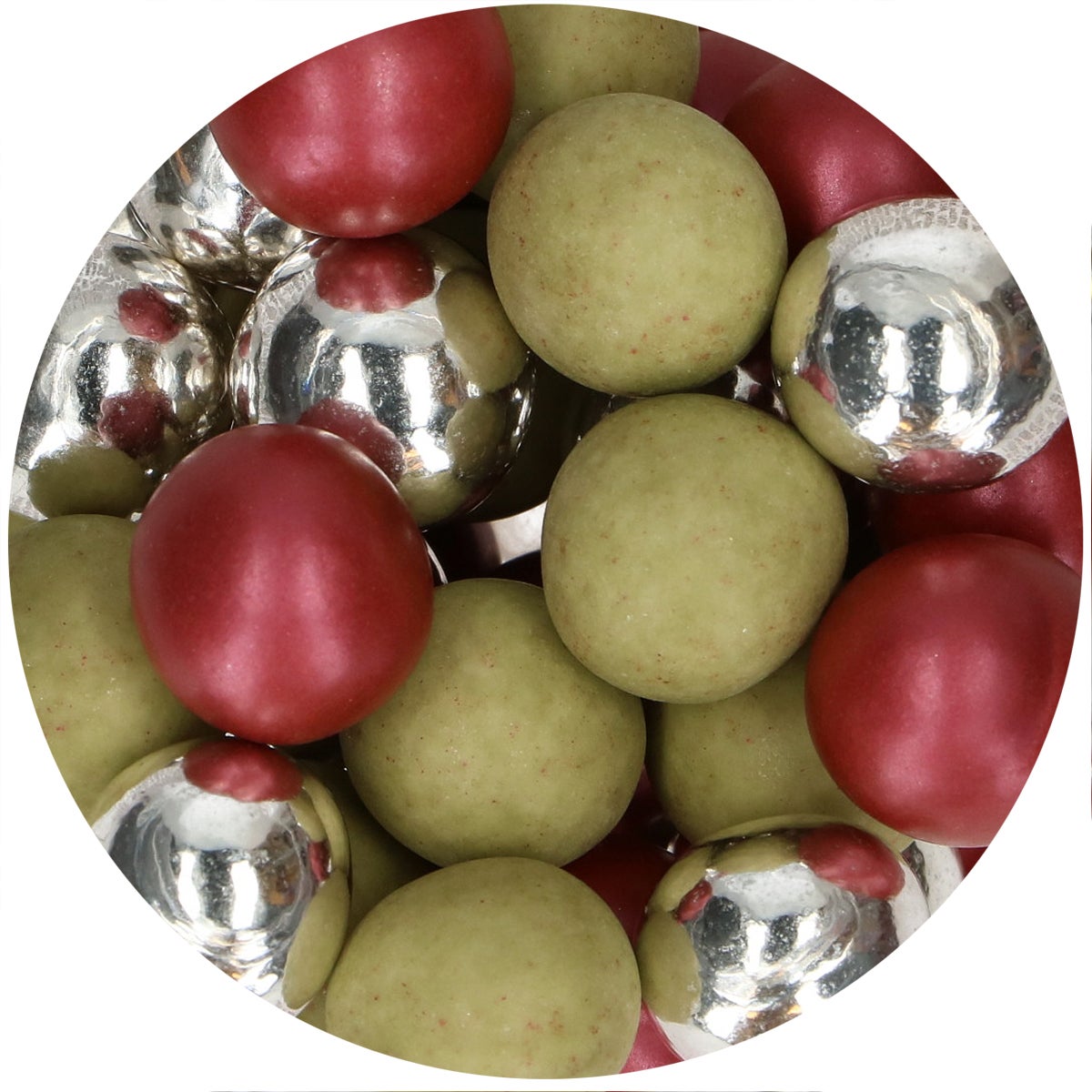 FunCakes Choco Crispy Balls Holly Jolly 130g BBD Discount