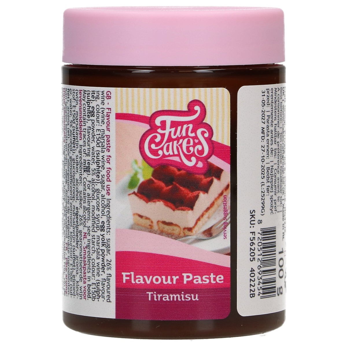 FunCakes Flavour Paste Tiramisu 100g