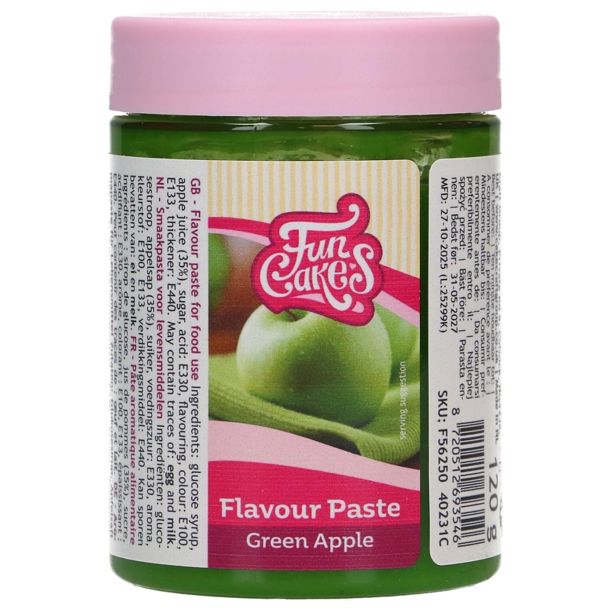 FunCakes Flavour Paste Green Apple 120g