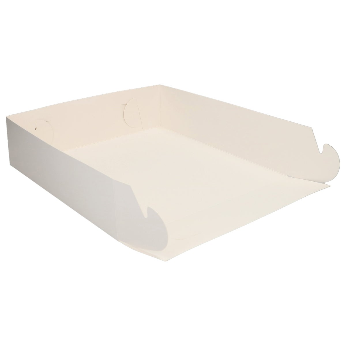 FunCakes Cake Box Gooseneck White 28x28x8 cm pk/25