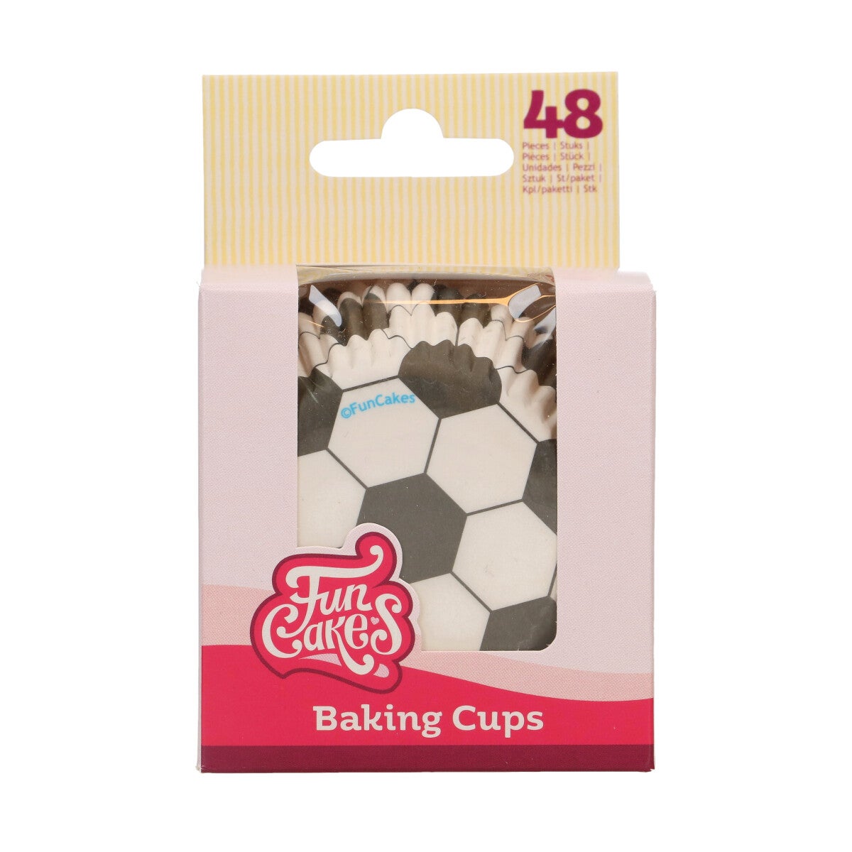 FunCakes Baking Cups Football pk/48
