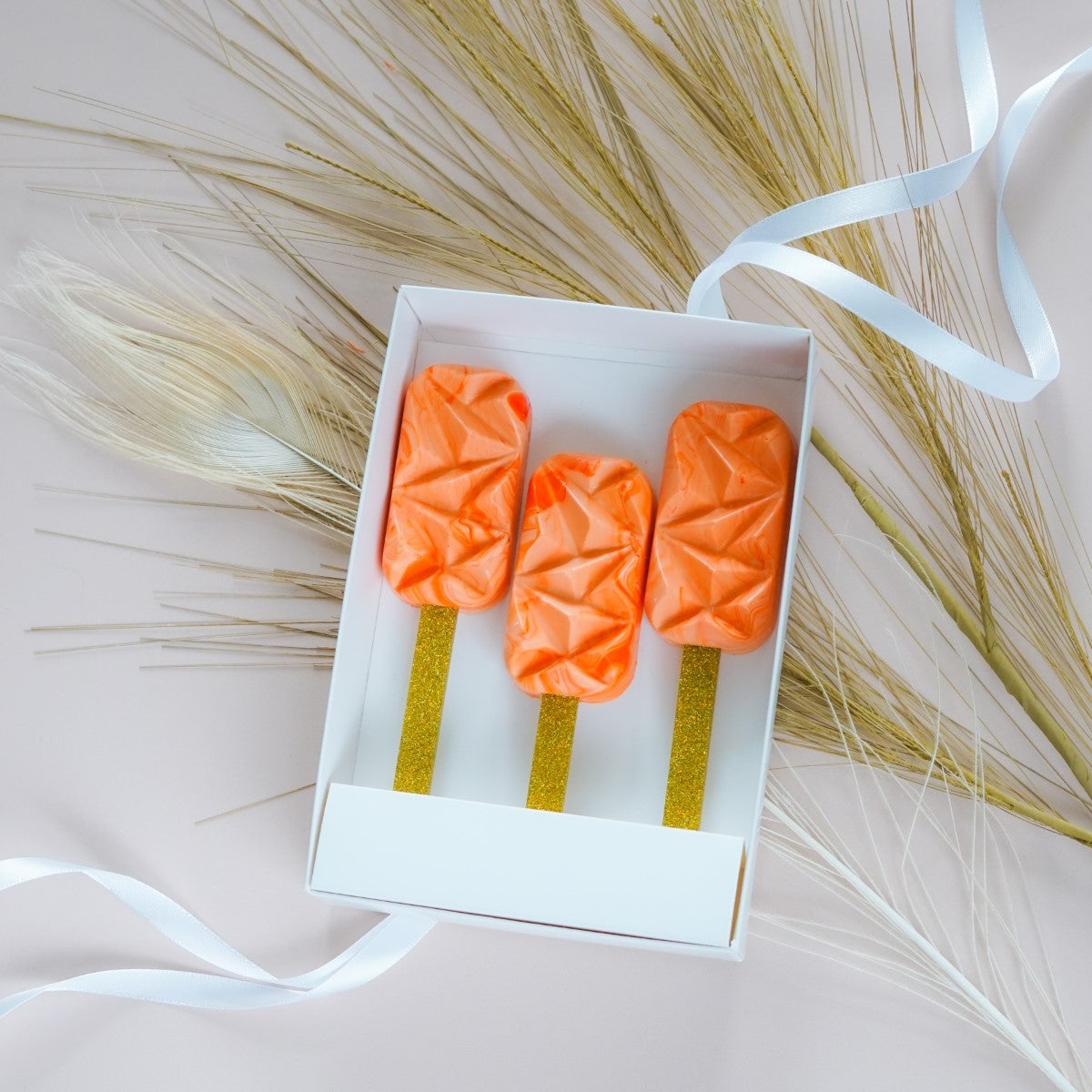 Simply Making Cakesicle Sticks pk/10 - Gold Glitter Standard