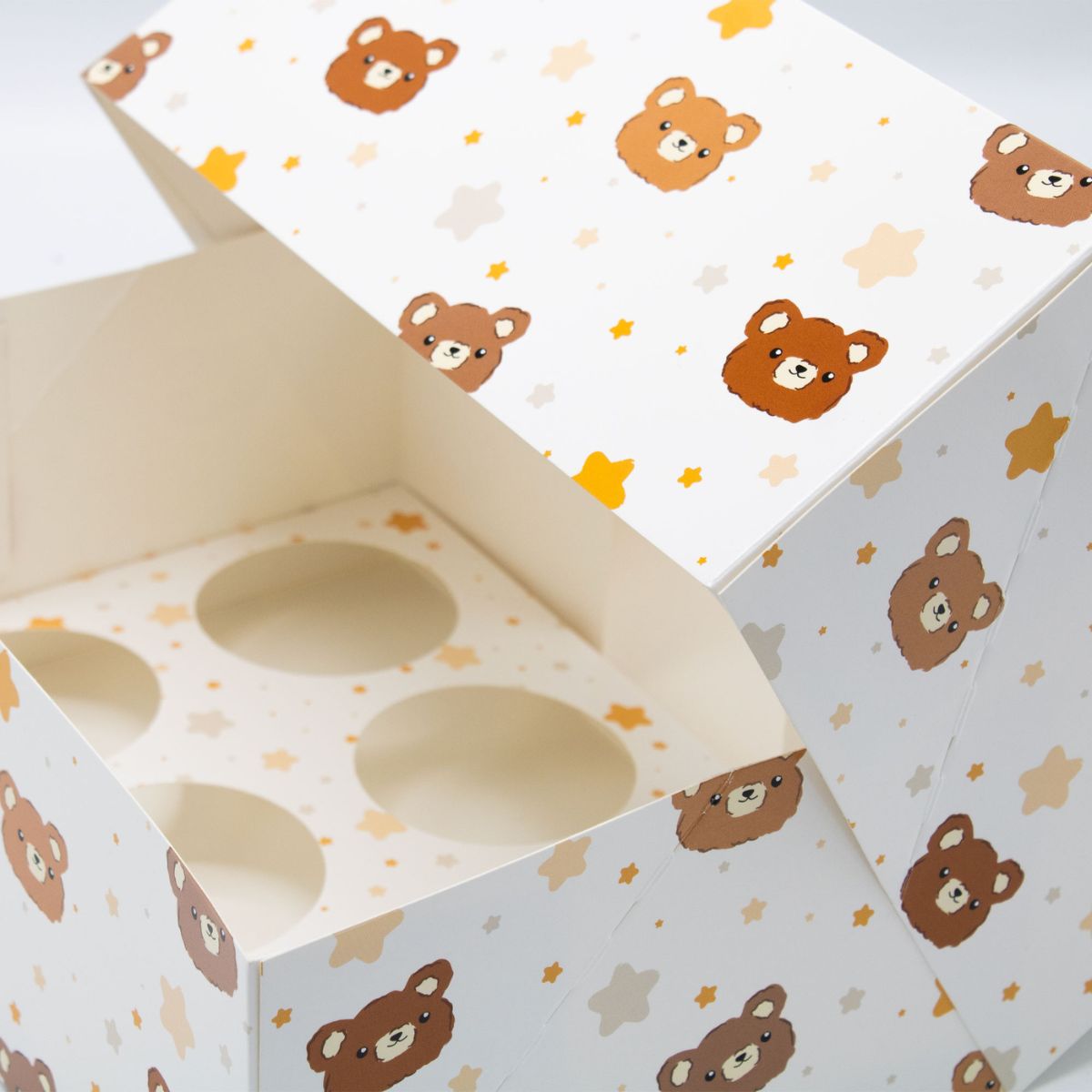 Simply Making Cupcake Box Baby Bears and Stars 6 pk/2