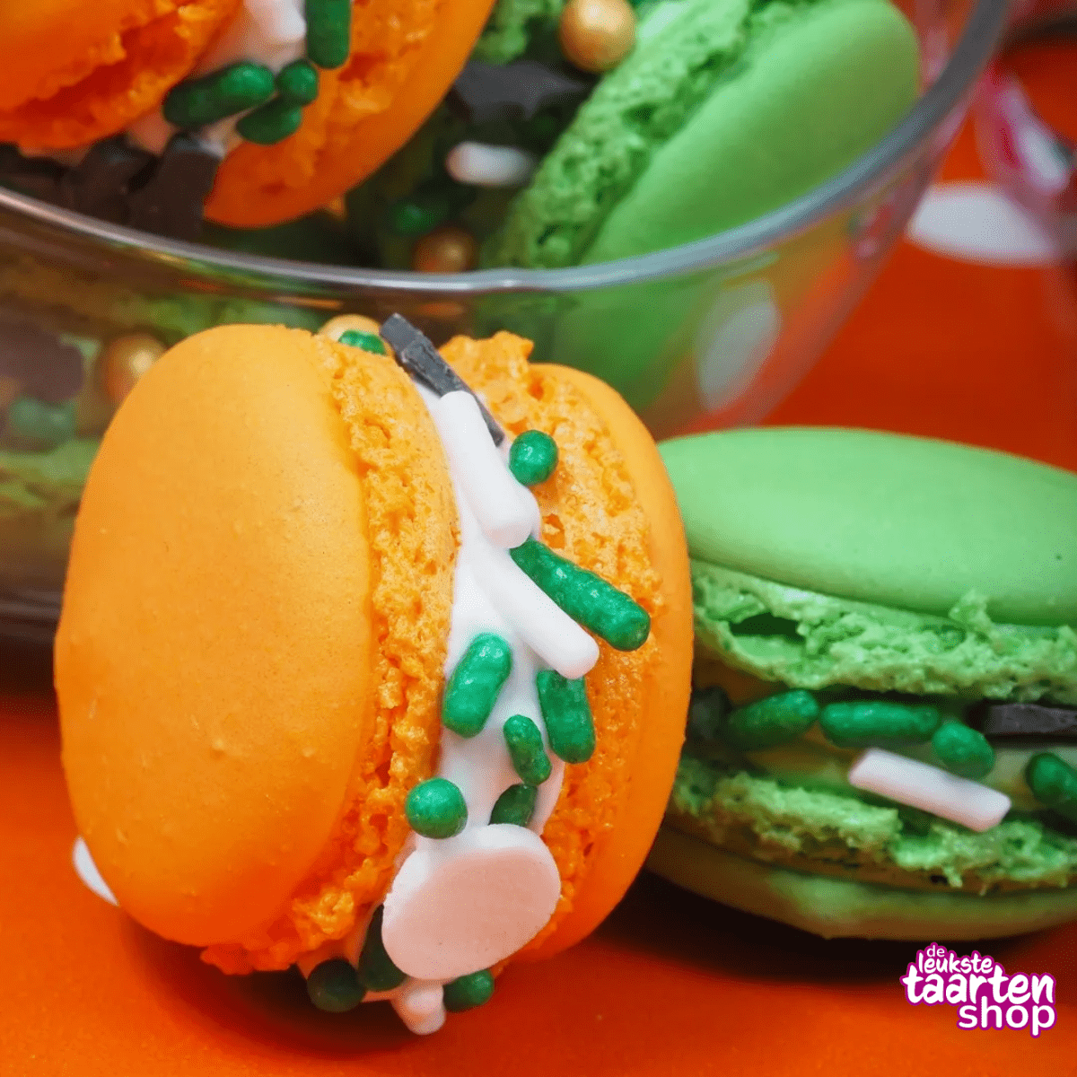 World Championship Football Macarons