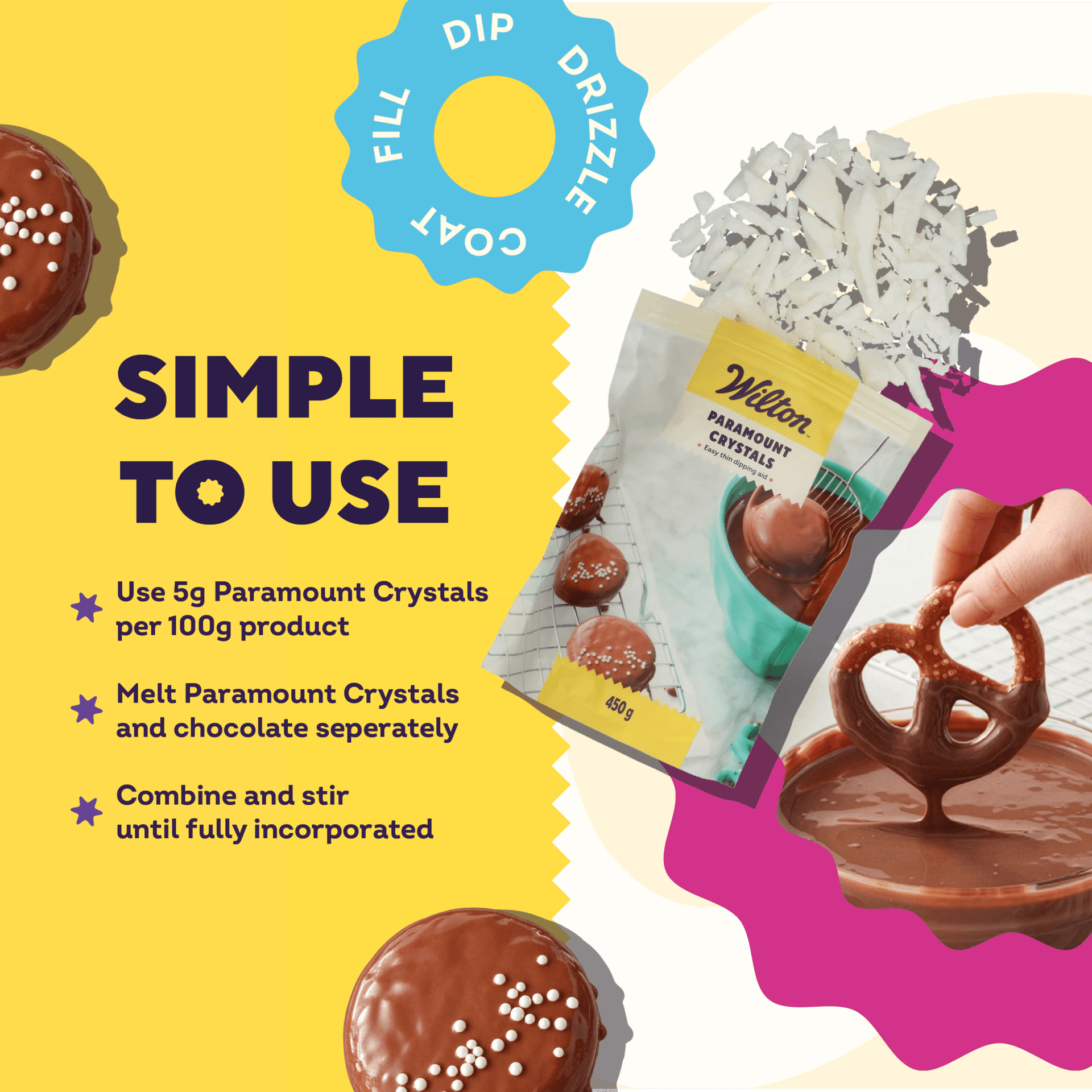 Wilton Paramount Crystals 450g