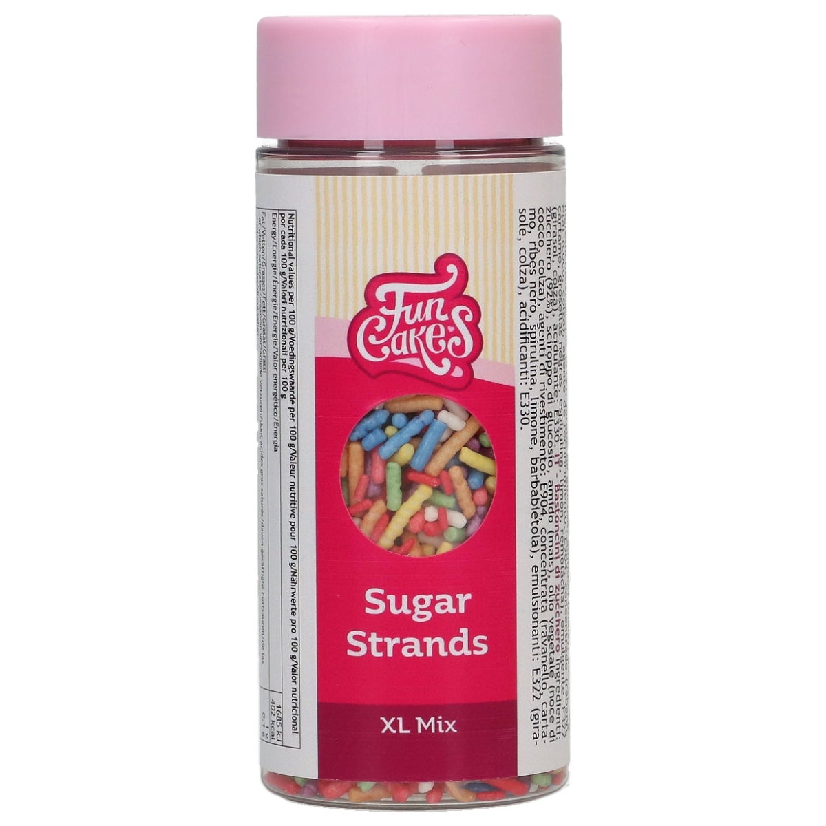 FunCakes Sugar Strands XL Mix 70g