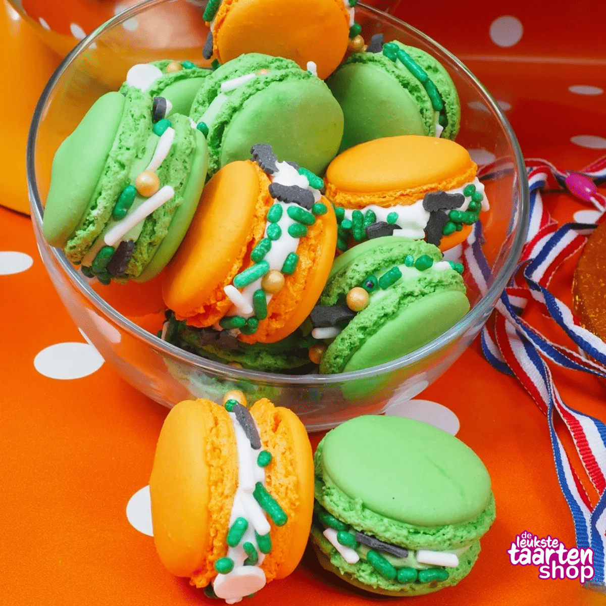 World Championship Football Macarons