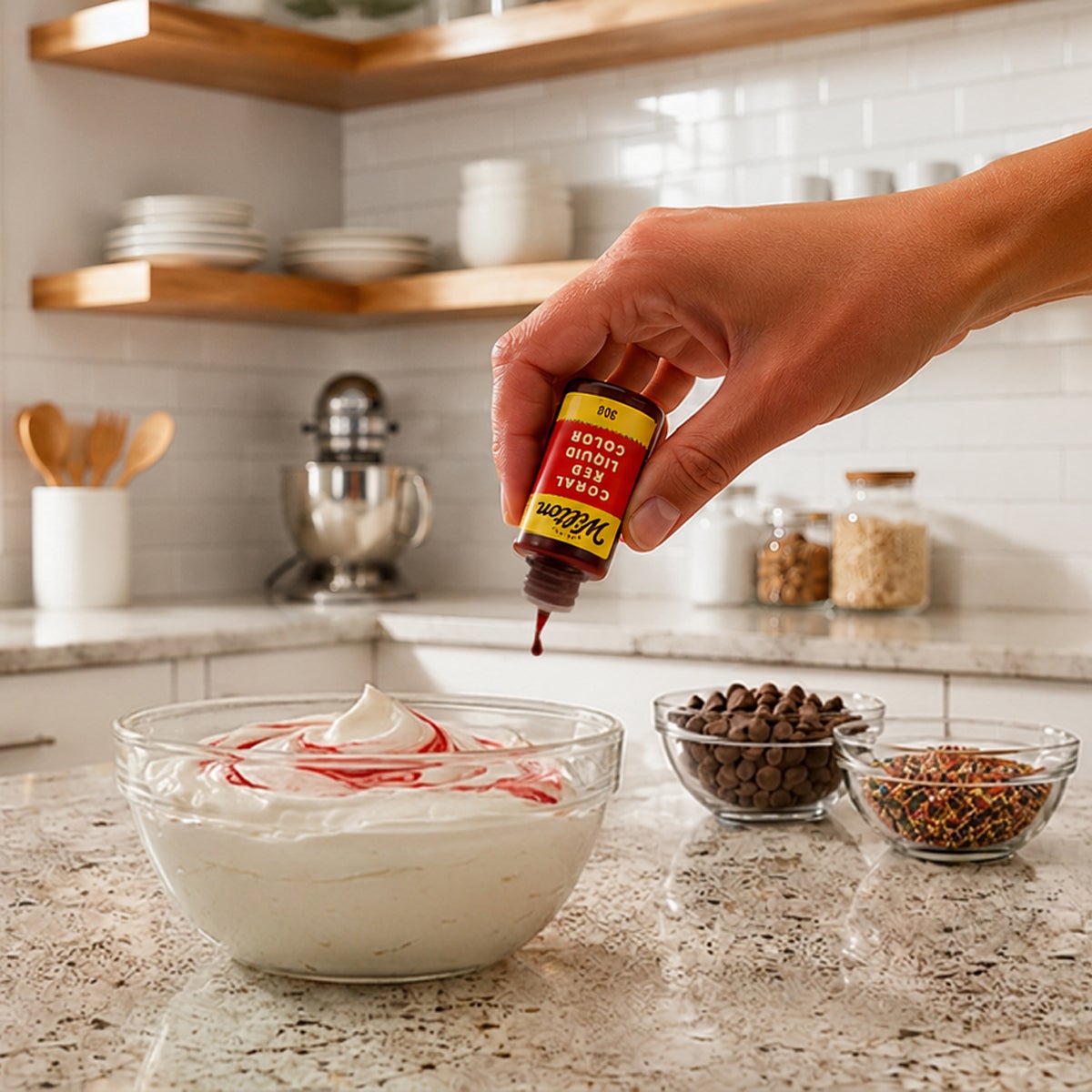 Wilton Liquid Color Coral Red 30g