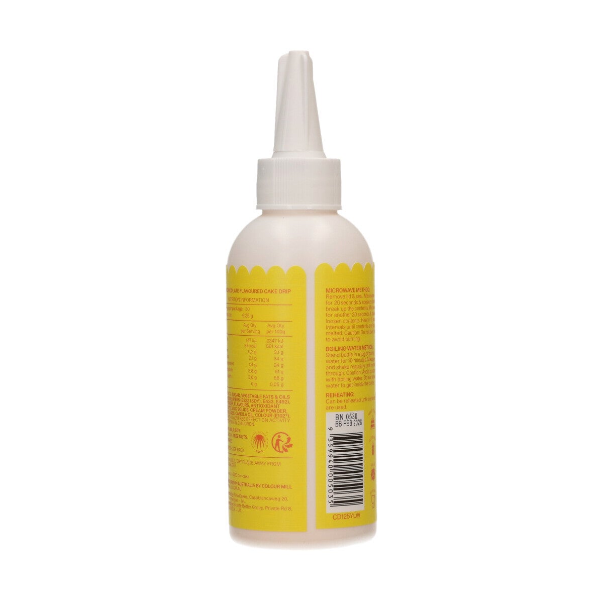 Colour Mill Choco Drip 125g - Yellow