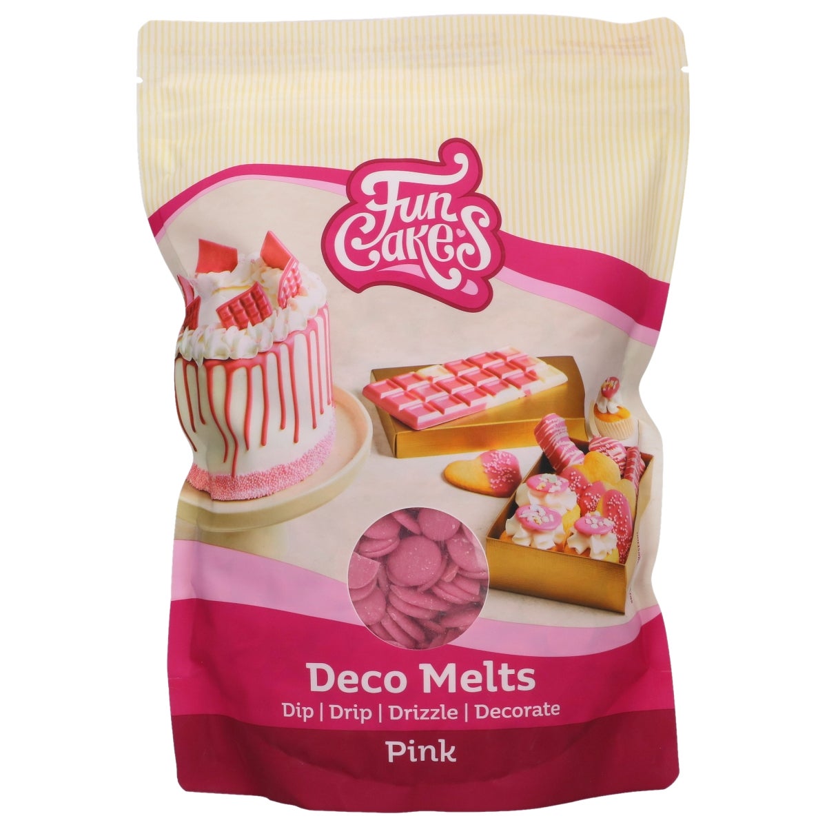 FunCakes Deco Melts Pink 1kg
