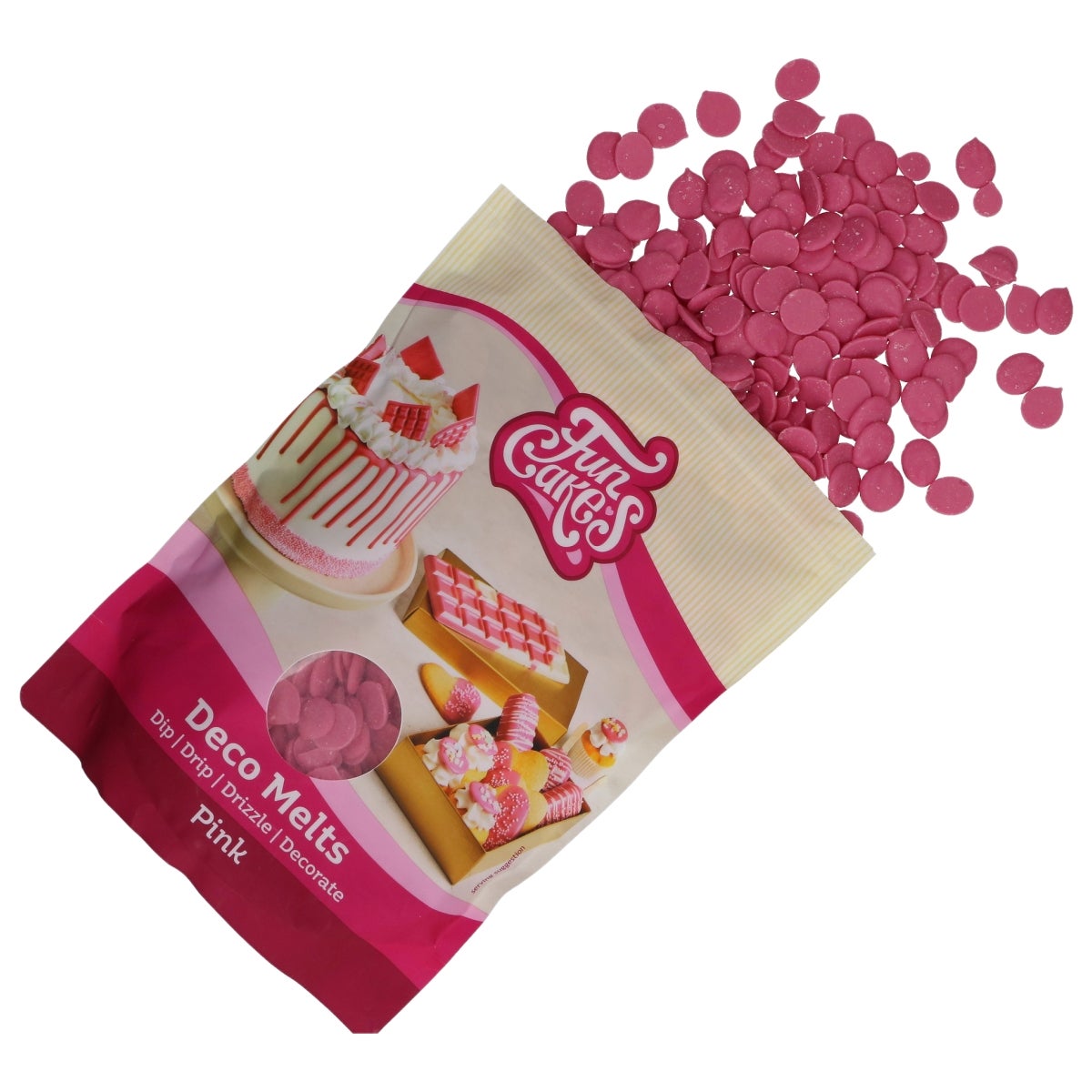 FunCakes Deco Melts Pink 1kg