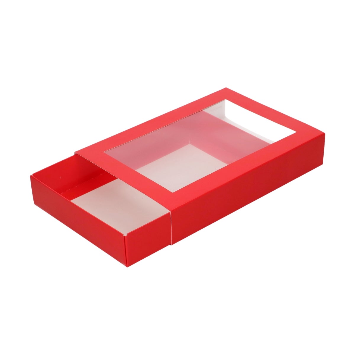 FunCakes Treat & Letter Box Red/White 20x14x3,5cm pk/10