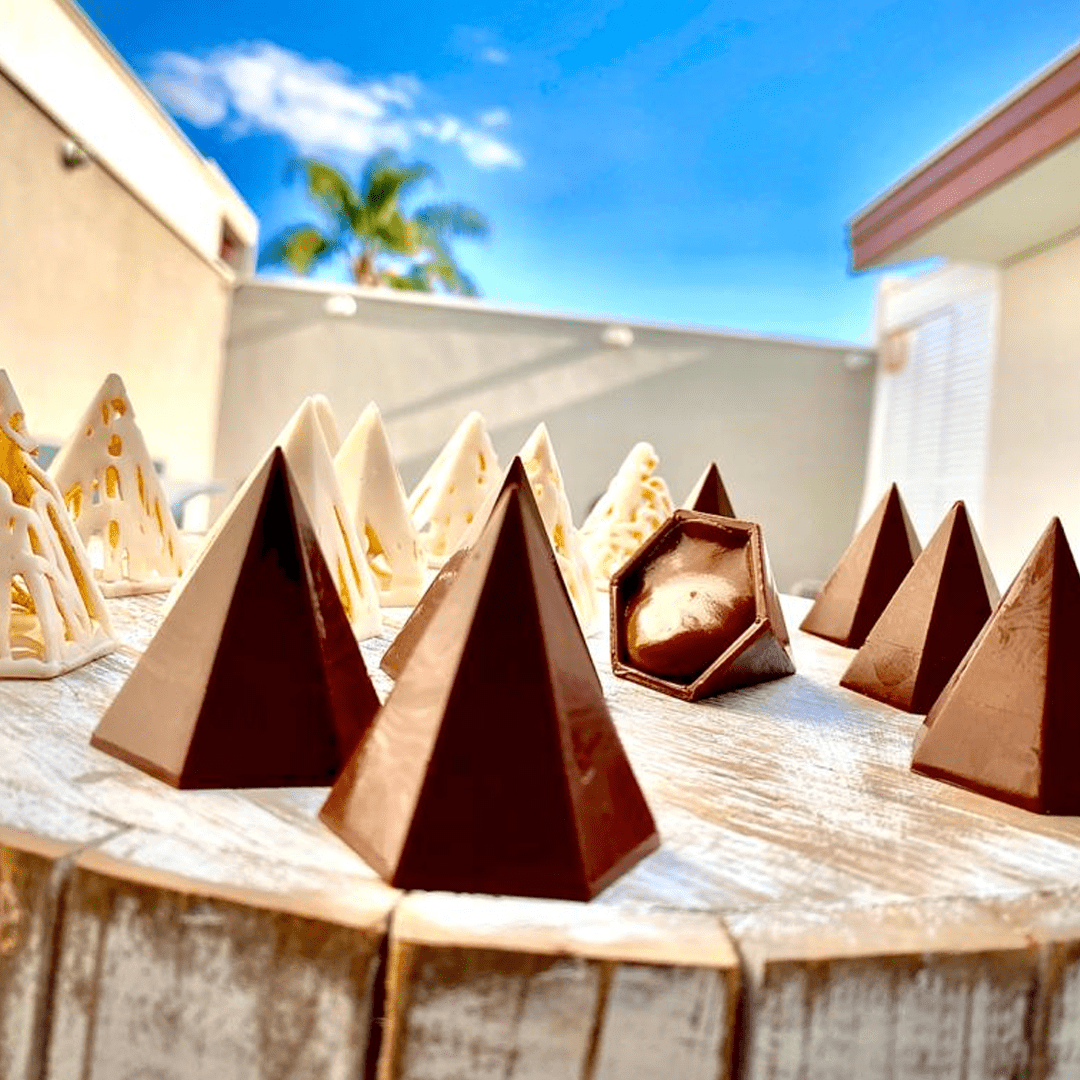 BWB Chocolate Mould 3-part - Pyramid