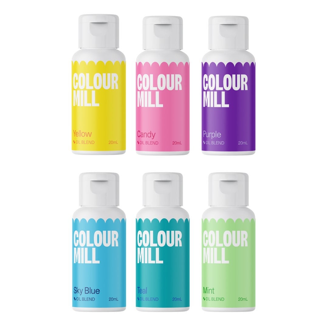 Colour Mill Oil Blend Pool Party Set/6