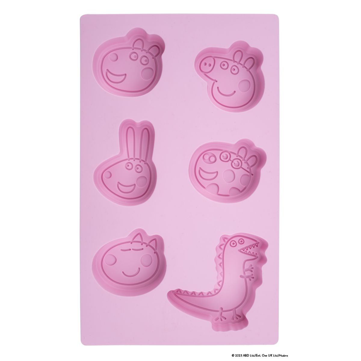 Dr. Oetker Peppa Pig & Friends - Silicone Mini Cake Pan