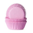House of Marie Mini Baking cups Light Pink - pk/60