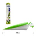 One Way Masterline Piping Bags Green 53 x 28 cm / 21 inch pk/12