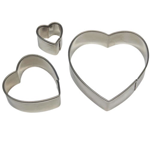 PME Heart Cutters Set/3