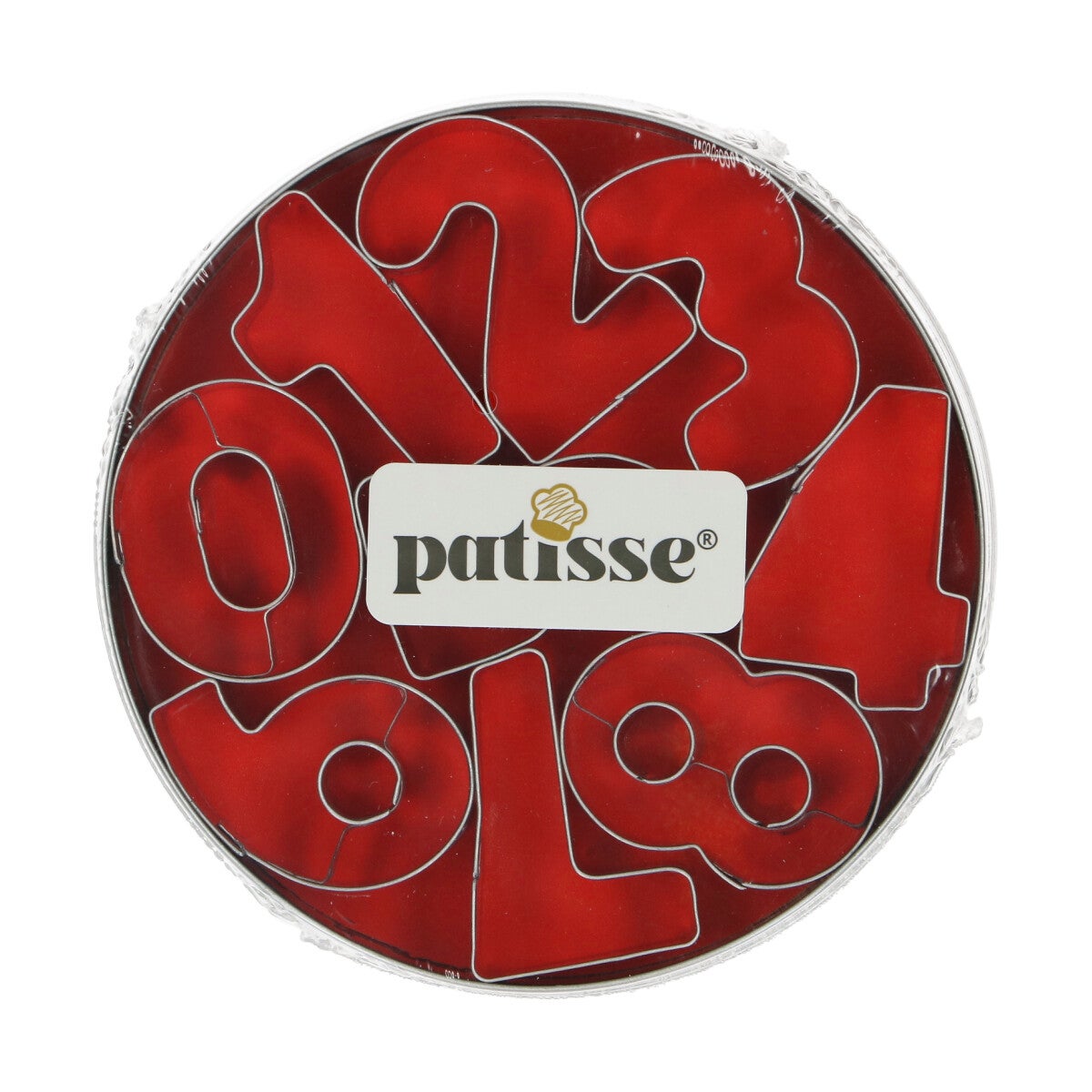 Patisse Cookie Cutter Numbers set/9