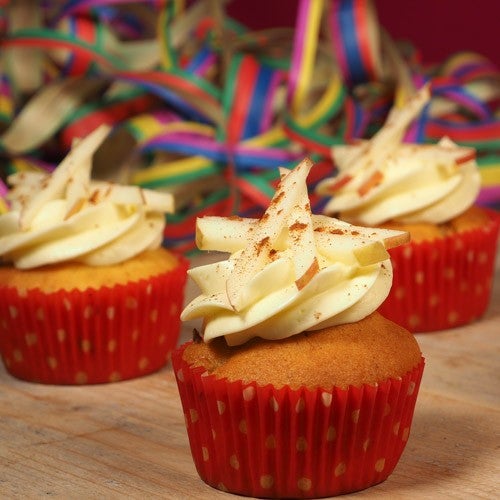 Apple pie cupcakes