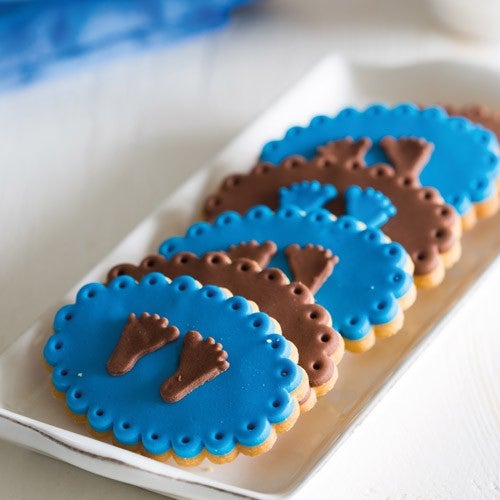 Baby boy cookies