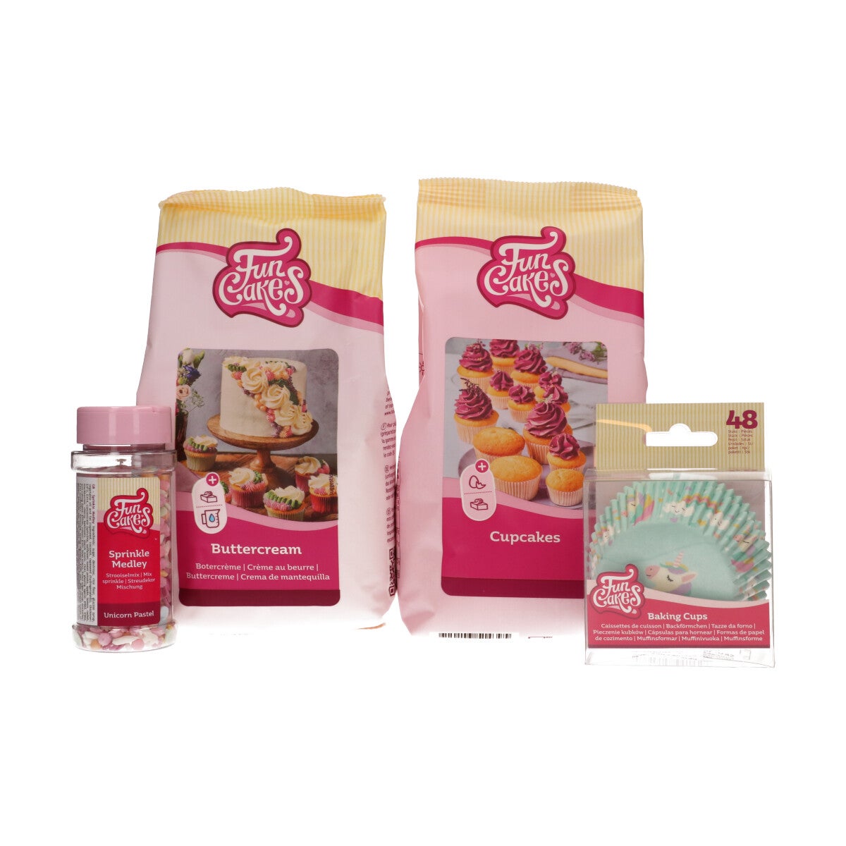 Unicorn Cupcakes Bakpakket