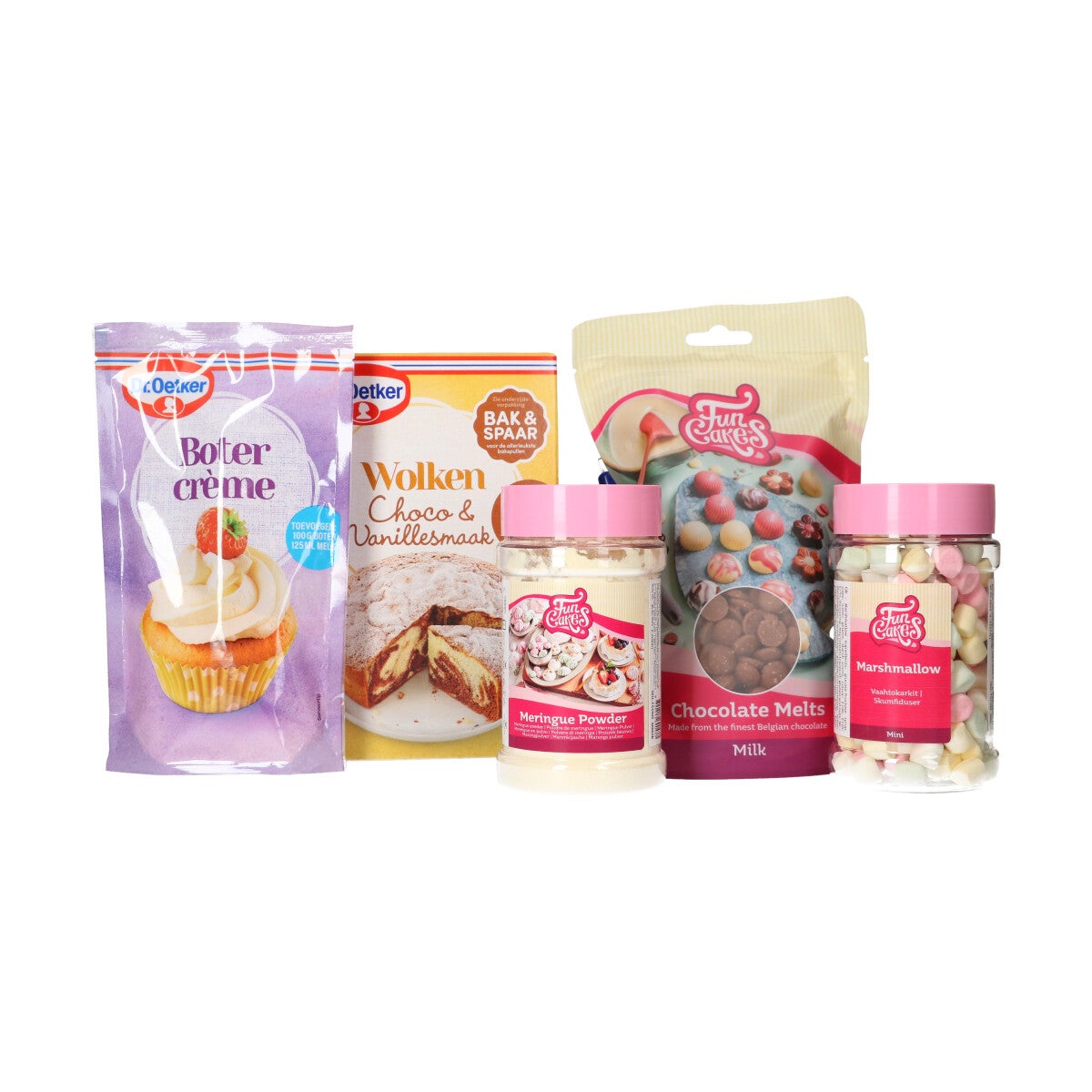 Chocolate Meringue Cake baking package