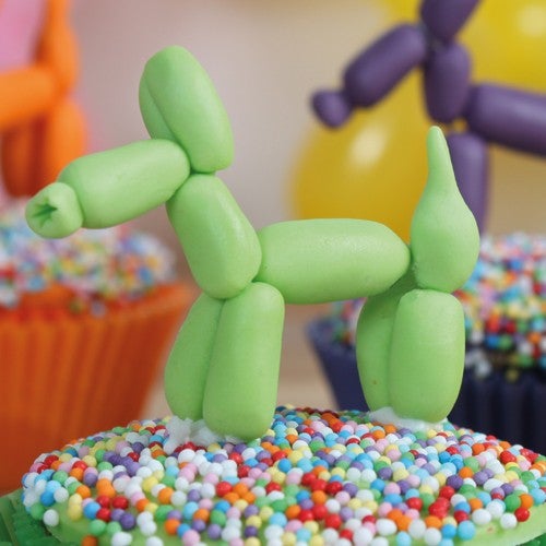 Feestelijke ballon hondjes - Bakken met kinderen