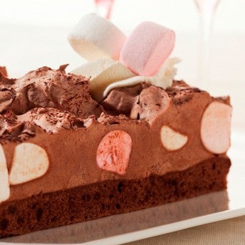Chocolate bavarois cake