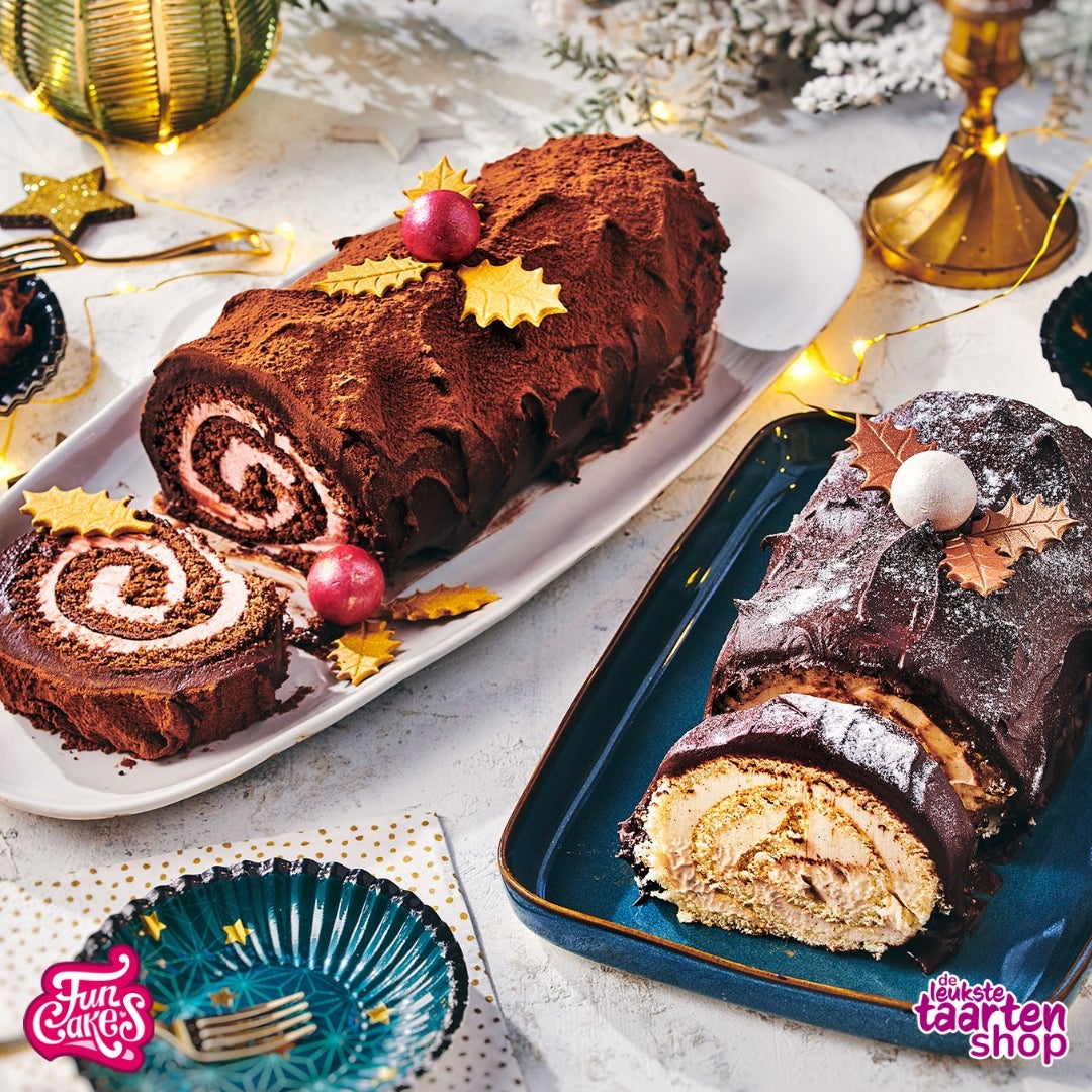 Recept voor Franse Bûche de Noël