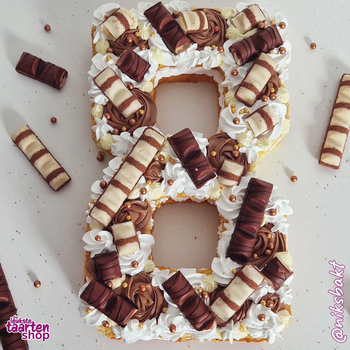 Bueno Number Cake 