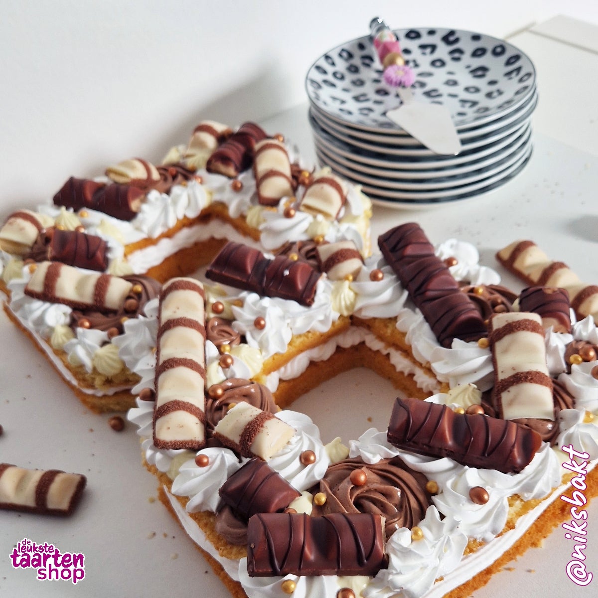 Bueno Number Cake 
