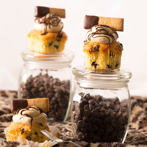 Chocolate chunks cupcakes