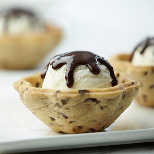 Chocolate ice cream dessert