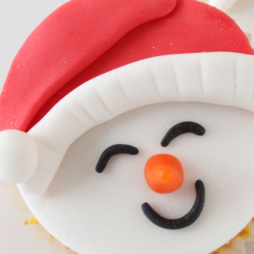Cupcakes Snowman