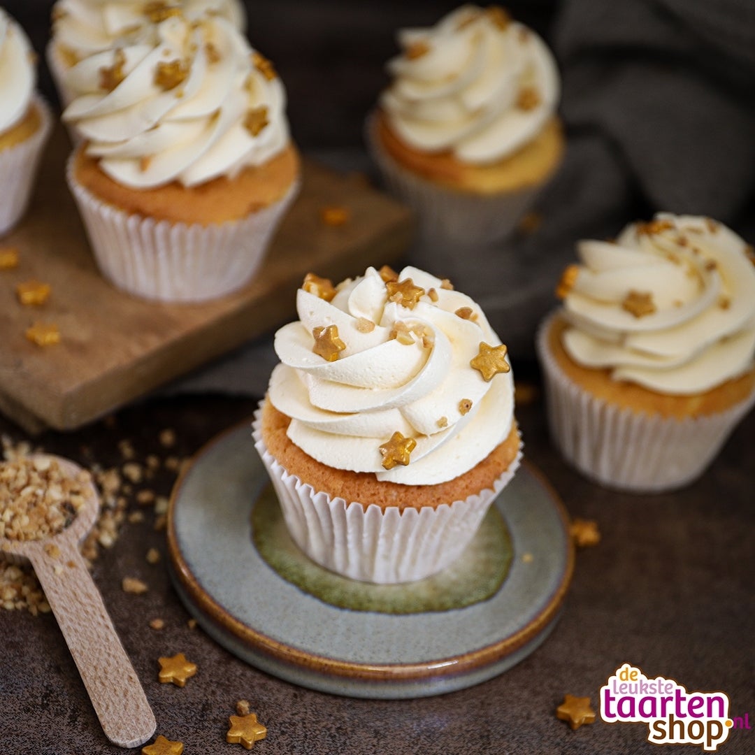 Hazelnut Caramel Cupcakes