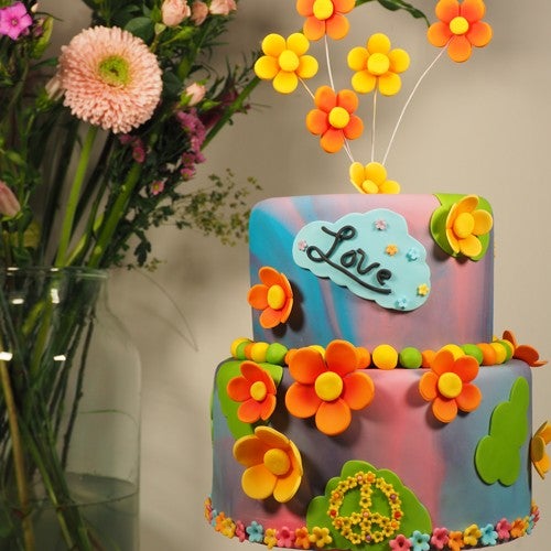 Flower Power Cake