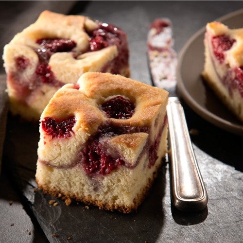 Raspberry cream cheese cake