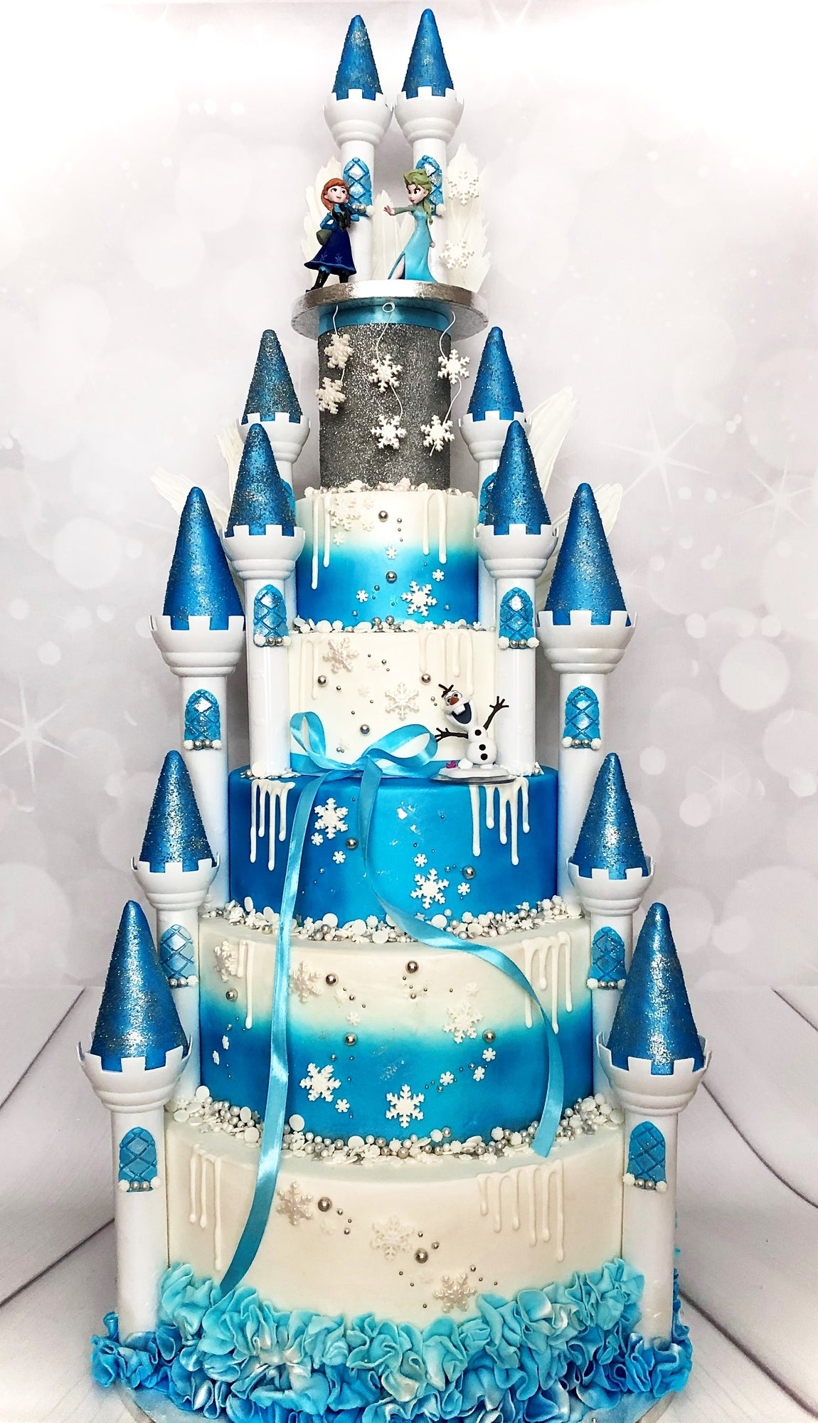 Mega Frozen Stapeltaart - Kasteelkaart