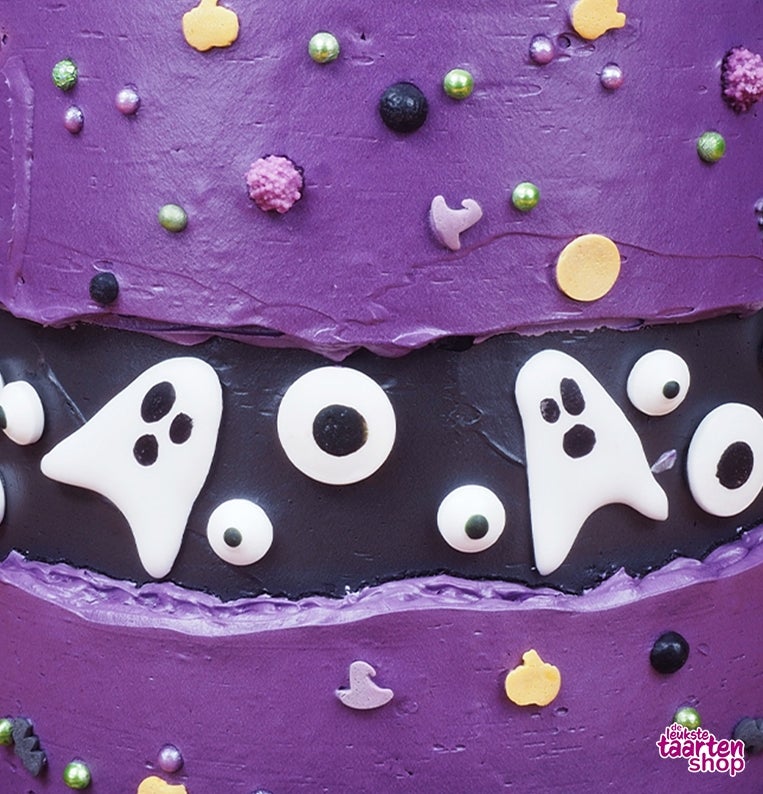Halloween Fault Line Cake