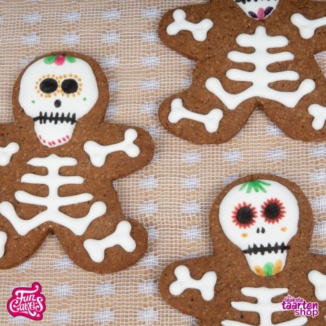Halloween Gingerbread Koekjes