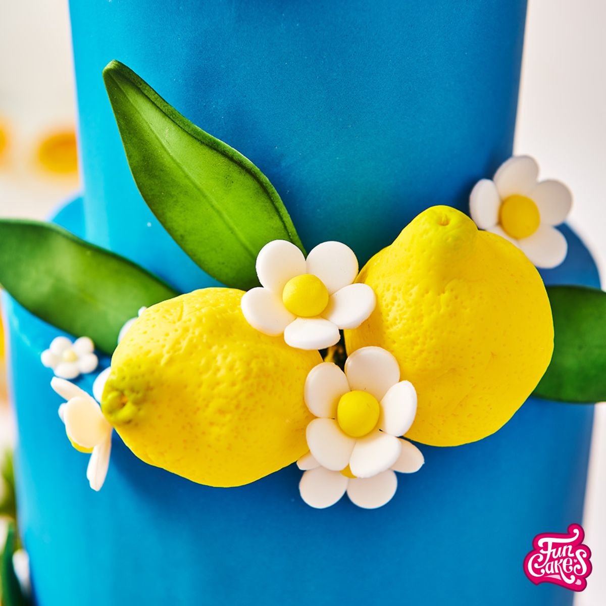 Mediterranean Layer Cake in Bella Blue