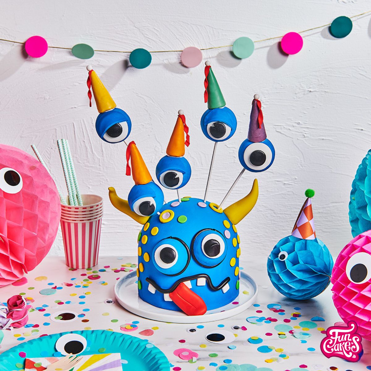 Monster Cake in Bella Blue