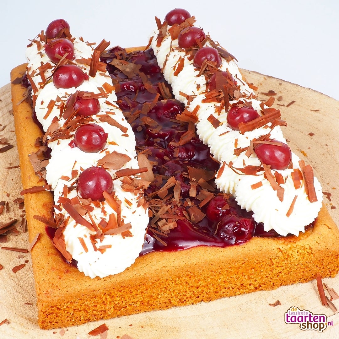 Cherry chocolate cake